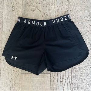 Womens Black Under Armour Shorts Size S